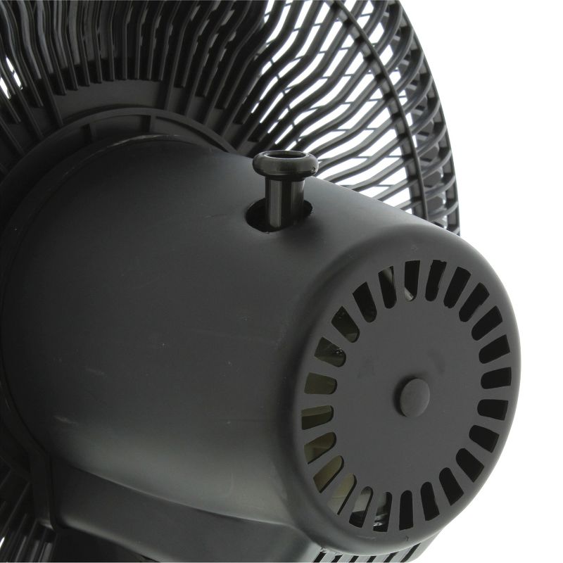 Comfort Zone® 12" Oscillating Table Fan (Black), 2 of 11