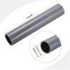 Unique Bargains Water Plumb DIY Crafts High Impact Rigid Round Pipes 8" Length - 2 of 4