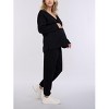 Women's Under the Belly Side Pockets Scuba Jogger | Motherhood Maternity - 4 of 4