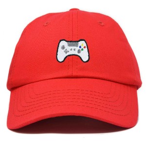 Dalix Game Controller Embroidered Mens Womens Cotton Dad Hat Baseball Cap Adjustable - 1 of 4