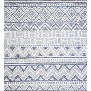 Bermuda BMU818 Machine Washable UV & Stain Resistant Non-Shedding Power Loomed Indoor/Outdoor Rugs - Safavieh - 1 of 4