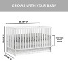 Oxford Baby Oakley 4-in-1 Island Crib - White - 4 of 4