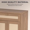 Mr Ironstone Rattan Storage Cabinet with Doors and Drawers - 3 of 4