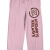 Harry Potter Hogwarts Railways Platform 9 3/4 Women's Pink Sleep Pajama Pants - image 2 of 4