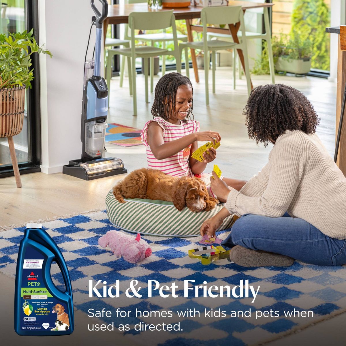 BISSELL 64oz Multi-Surface Pet with citrus - 34441: Carpet Cleaner Solution, Removes Dirt & Stains, Lemon & Eucalyptus Scent - thumbnail 6