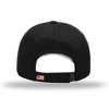 OUTSIDE THE WIRE Leatherneck for Life 3D Eagle Globe & Anchor Structured USMC Hat - Silver Logo - 2 of 4