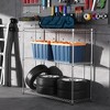 YONWAY 3 Tier Metal Shelf, Height Adjustable Storage Shelves Comes With 4 Leveling Feet Shelf Liner Waterproof For Closet Kitchen Garage - 2 of 4