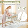 Safstar Baby Diaper Changing Table Folding Newborn Nursery Organizer W/Water Basin Wheel - 2 of 4