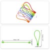 Unique Bargains Magnetic Cable Ties 7.48" Length 5 Pcs - 4 of 4