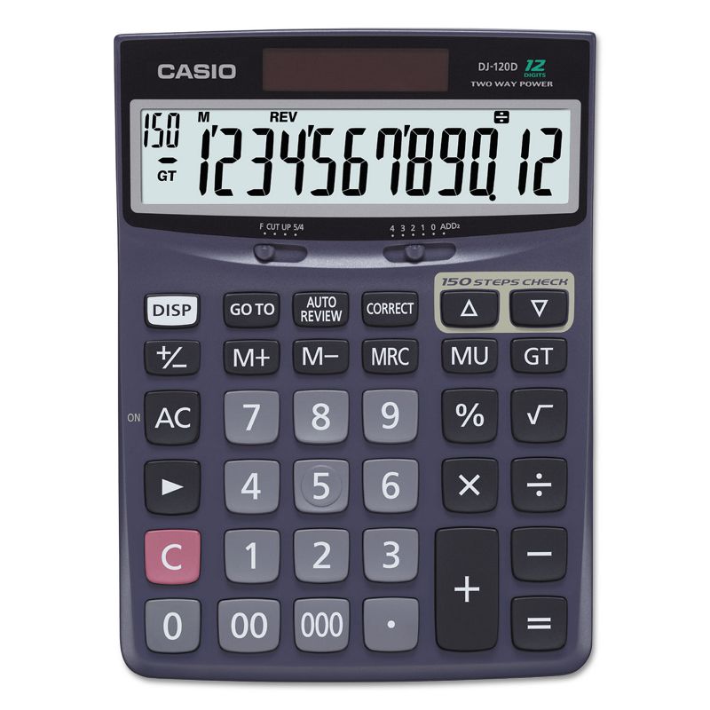 Casio DJ120D Calculator, 1 of 3