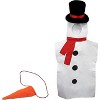 4E’s Novelty Snowman Costume Adult One-Piece for Men & Women,  Includes Carrot Nose & Hat, Perfect for Snowman Costume Adult for Holiday Parties - 2 of 4