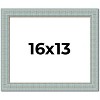 PosterPalooza | Refined Blue Picture Frame - UV Acrylic, Backing Board, Hanging Hardware Included - 2 of 4
