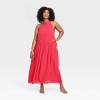 Women's Tie Neck Maxi Dress - A New Day™ - 3 of 3