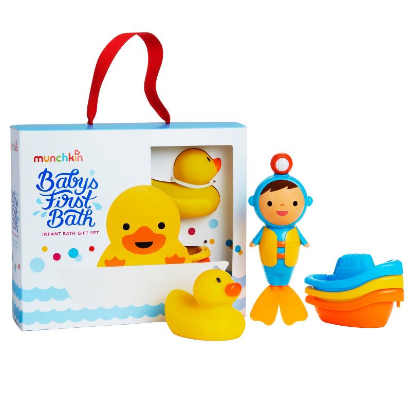 Munchkin Baby First Bath Toy Gift Set, 1 of 9