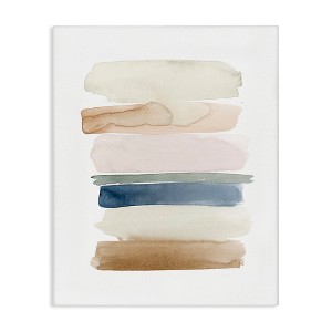 Stupell Industries Tranquil Earth Tones Modern Abstract Living Room Painting Canvas Art - 1 of 4