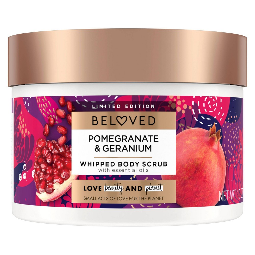 Beloved Pomegranate & Geranium Whipped Body Scrub - 10oz