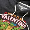 Teenage Mutant Ninja Turtles Pizza Is My Valentine Slim Fit Pullover Hoodie - 2 of 4