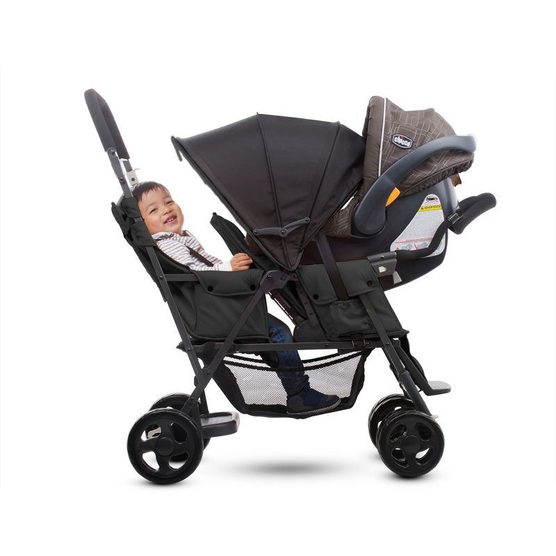 Joovy Caboose Too Sit Stand Tandem Double Stroller - Black, 6 of 7