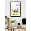 Trends International Disney Lilo & Stitch (2002) - Window Love with Angel Framed Wall Poster Prints - 2 of 4