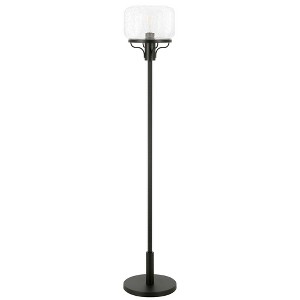 Hudson and Canal Globe and Stem Floor Lamp with Glass Shade - 1 of 4