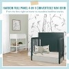 Pro Goleem Harbor Full Panel 4-in-1 Convertible Mini Crib in Olive - 2 of 2