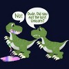 Junior's Design By Humans Dude, Did You Eat Last Unicorn By ZeusSE T-Shirt - 2 of 2