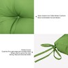 ARTPLAN All Weather Chair Outdoor Cushions Settee Loveseat Bench Cushions Set of 5 Wicker Tufted Pillow for Patio Outdoor Furniture - 4 of 4