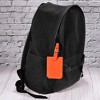 Unique Bargains Backpack PU Holder Identifier Card Luggage Tag with Strap 4 Pcs - 4 of 4