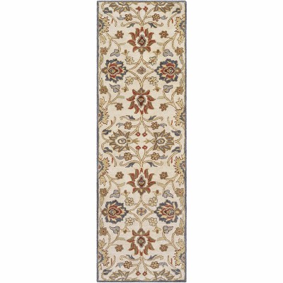 Hauteloom Conesus Hand Tufted Blue & Rust 1204 Area Rug