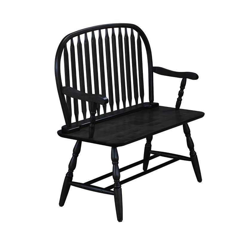 Mosley Windsor Bench - Carolina Chair and Table, 5 of 7