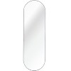 Kumasinova 63" Oval Full Length Mirror Wall Mounted,Bathroom Mirror with Shatterproof Glass,Full Body Mirror for Bedroom,Living Room - 3 of 4