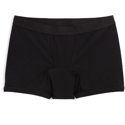 TomboyX 9 Inseam Boxer Briefs Underwear, Cotton Stretch Comfortable Boy  Shorts, Bike Short Style, (XS-6X) Black Rainbow 6X Large