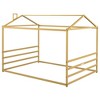 YOOCOZZ Queen Size Metal House-Shaped Platform Bed Frame - 3 of 4