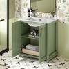 MOEPISY 30 Inch Bathroom Vanity with Ceramic Sink, Freestanding Bathroom Vanity Set with Hidden Drawer - 2 of 4