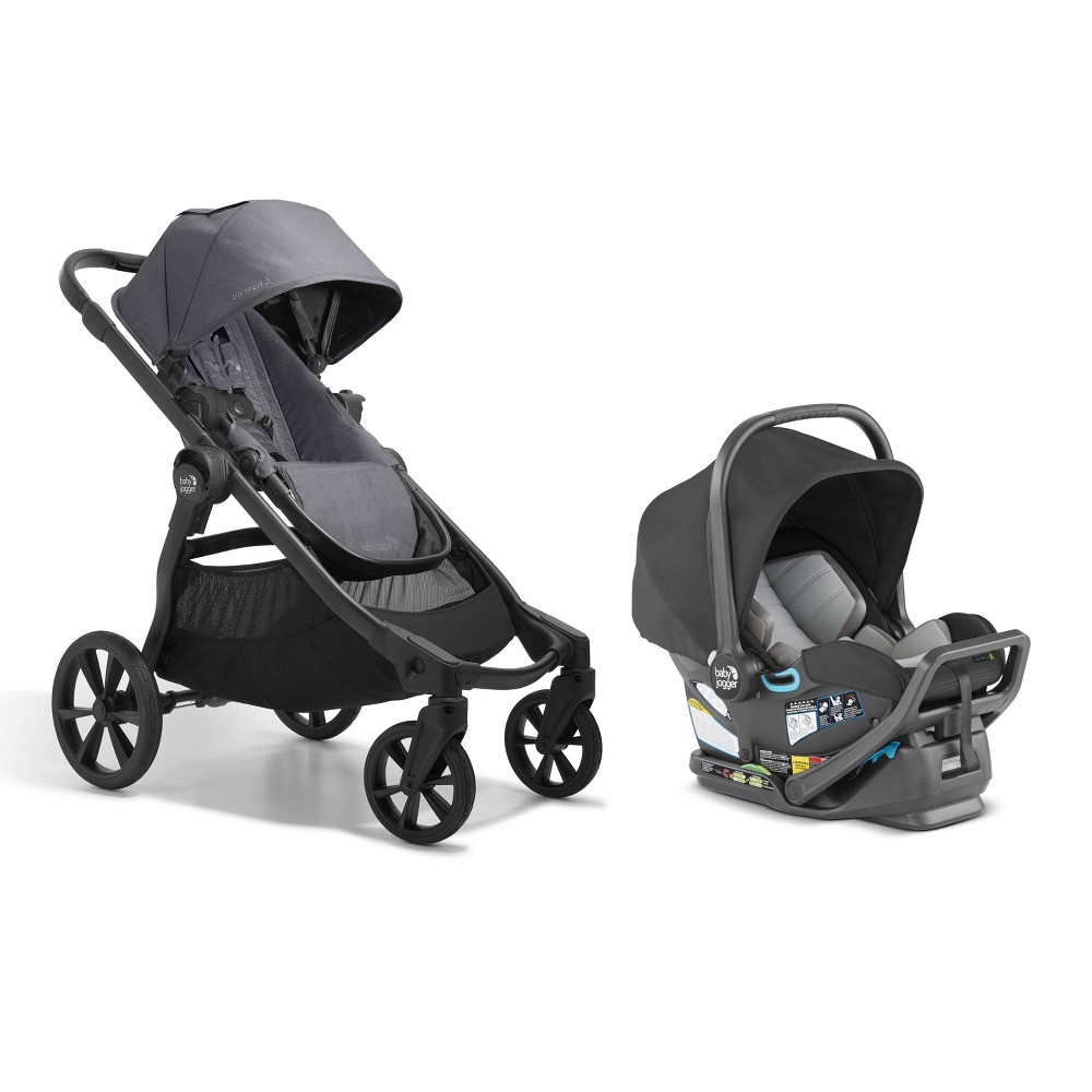 Baby Jogger City Select 2 Travel System with City GO 2 Infant Car Seat - Radiant Slate -  82689879