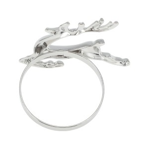 Unique Bargains Napkin Rings Animal Stainless Steel 1 Pc - 1 of 3