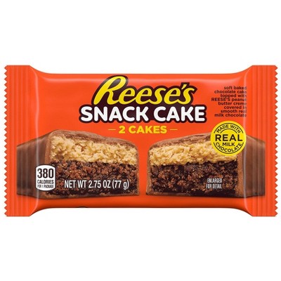 Reese's Milk Chocolate Peanut Butter Creme Snack Cake 2.75 OZ