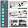 Small Sideboard Buffet Cabinet, 47 Inch Kitchen Storage Cabinet with Charging Station, Led Lights & Drawers, Wood Coffee Bar Station with Storage - 4 of 4