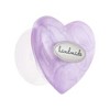 Unique Bargains Letter Heart Adhesive Phone Grip Purple 1 Pc - 2 of 4