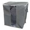 PiccoCasa Blanket Pillow Nylon Storage Bag With Plastic Zippered Closure - 2 of 4