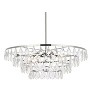 Elegant Lighting Ella 28 inch pendant in chrome - 3 of 4