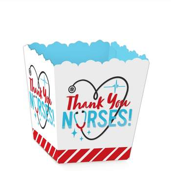 Thank You Nurses - Party Mini Favor Boxes - Nurse Appreciation Week Treat Candy Boxes - Set of 12