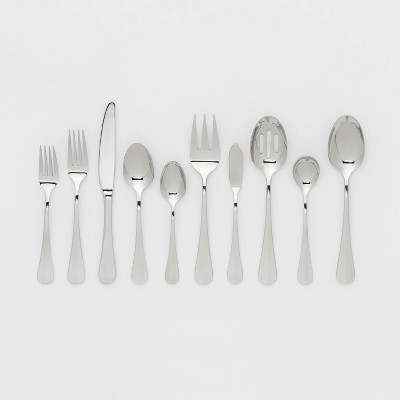 45pc Sussex Flatware Set Silver - Threshold™