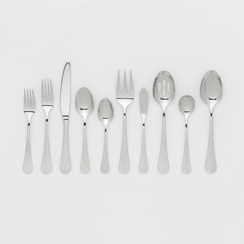 20pc Shapleigh Flatware Set Matte Black - Threshold™