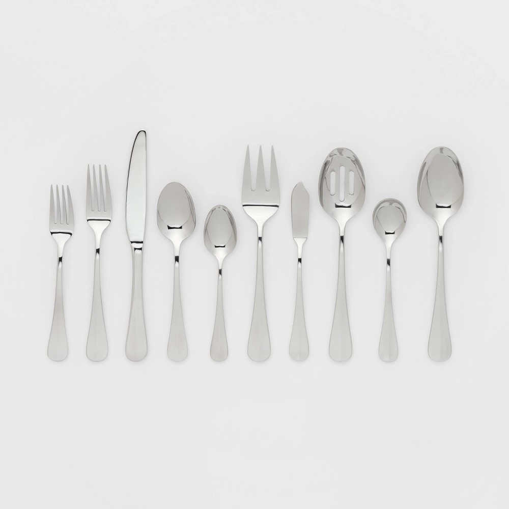 Photos - Other Appliances 45pc Sussex Flatware Set Silver - Threshold™