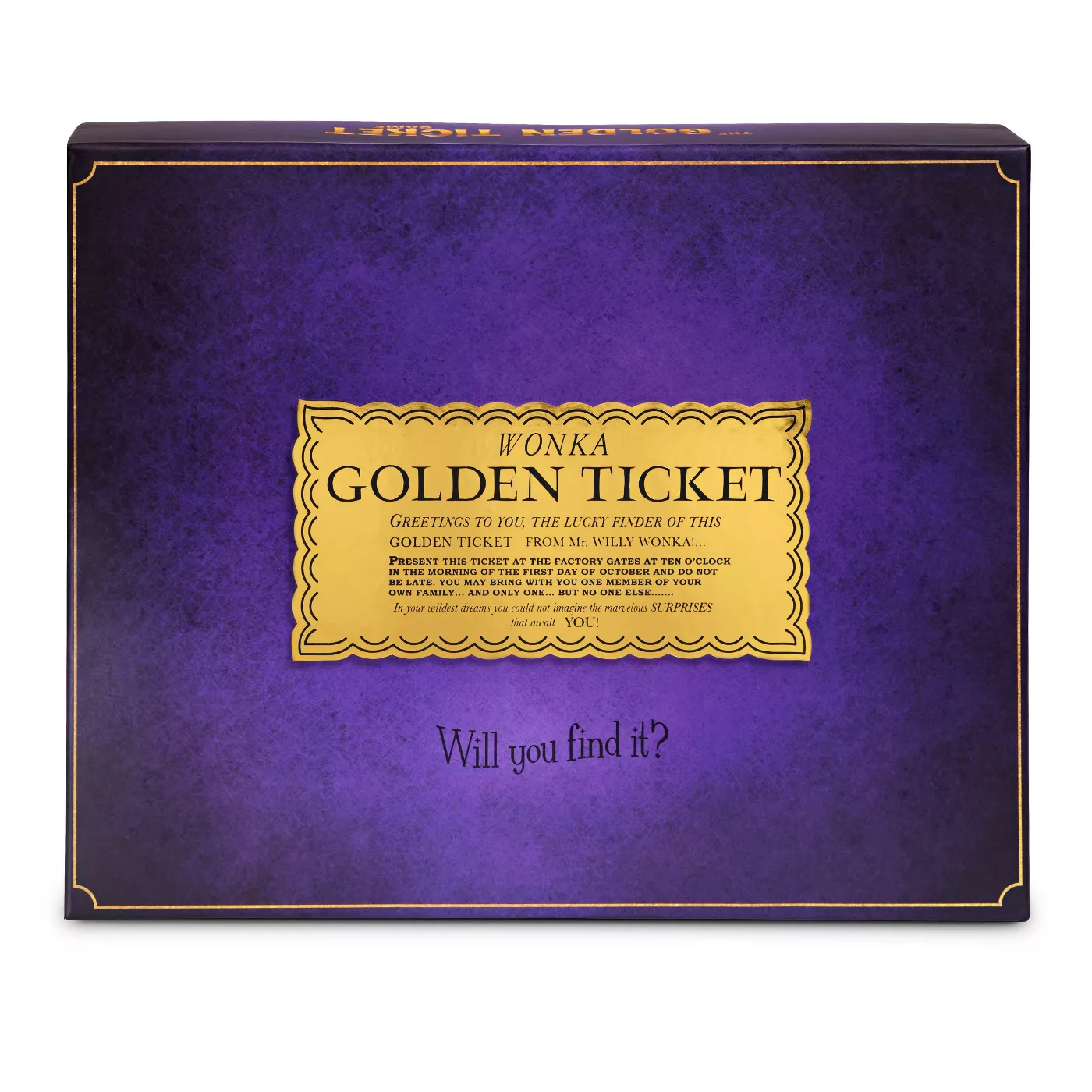 The Golden Ticket Game Willy Wonka and the Chocolate Factory Board Game - image 1 of 9