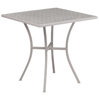Flash Furniture Oia Commercial Grade Square Patio Table