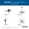 Progress Lighting Astra 3-Light Semi-Flush Mount Ceiling Light, Antique Bronze, No Shade - 4 of 4