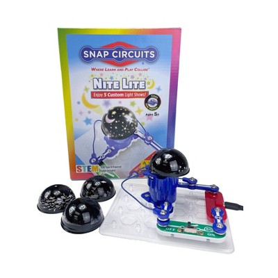 Snap Circuits Nite Lite STEM Projector Kit with 5 Light Shows