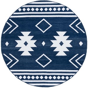 Kilim With Fringes KLM764 Flat weave Rugs - Safavieh - 1 of 4